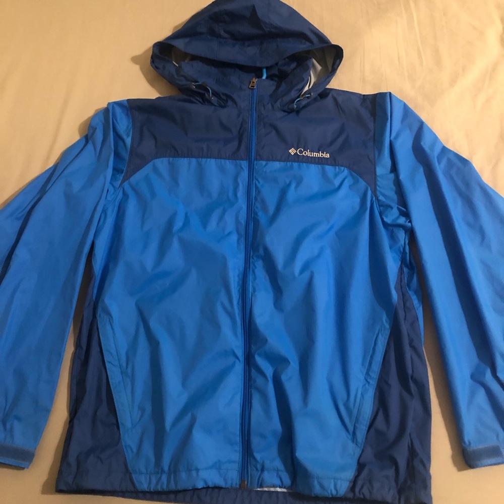 Columbia Glennaker Lake Lined Rain Jacket Hood